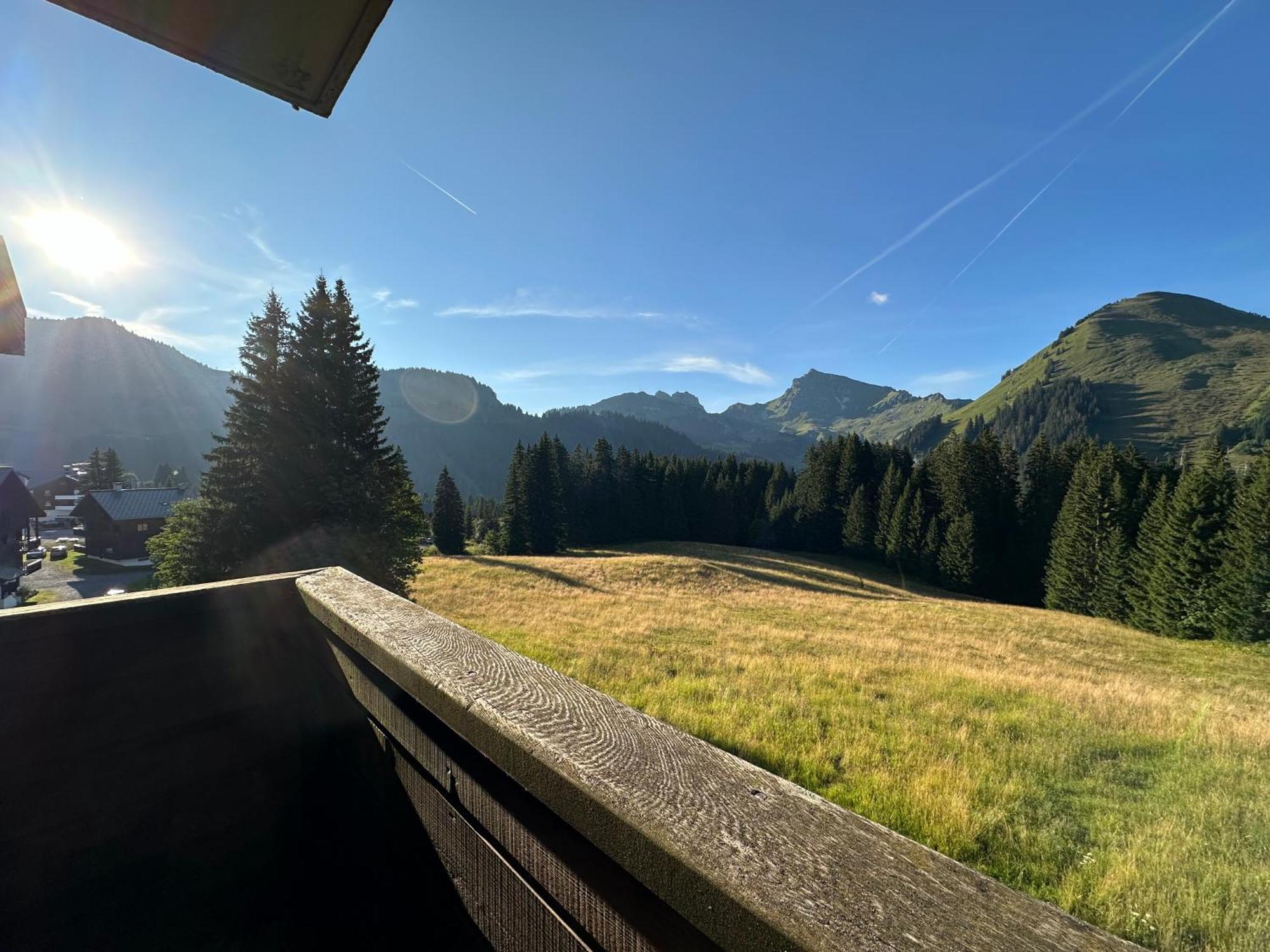 Studio Au Coeur Du Praz-De-Lys - Les Pralyssimes Le Praz de Lys Esterno foto