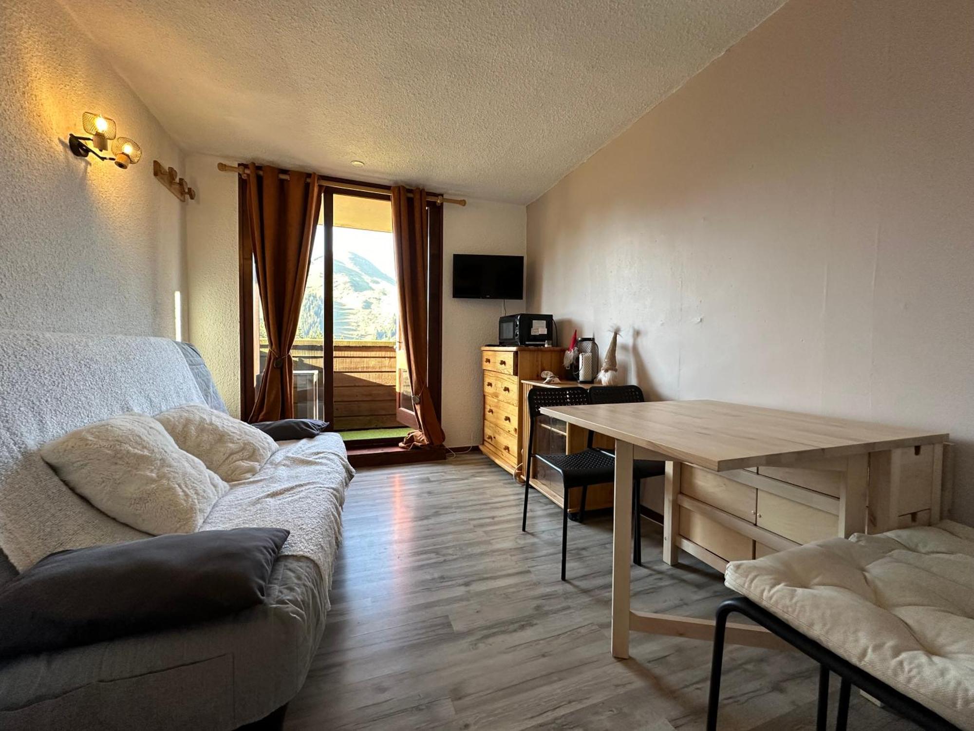 Studio Au Coeur Du Praz-De-Lys - Les Pralyssimes Le Praz de Lys Esterno foto